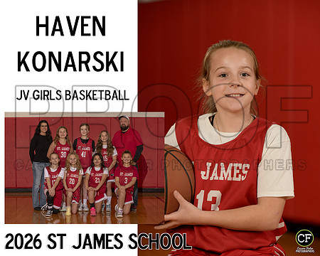 StJamesWinterTeams26 JV Girls Basketball Konarski Haven_ Team8x10 _ Sportsmate3#-1(1)