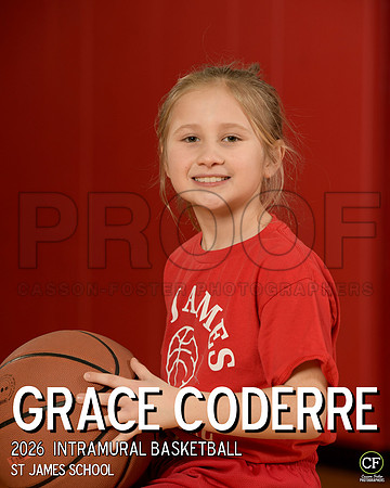 StJamesWinterTeams26 Intramural Basketball Coderre Grace_ Team8x10 _ Individual 8x10(1)