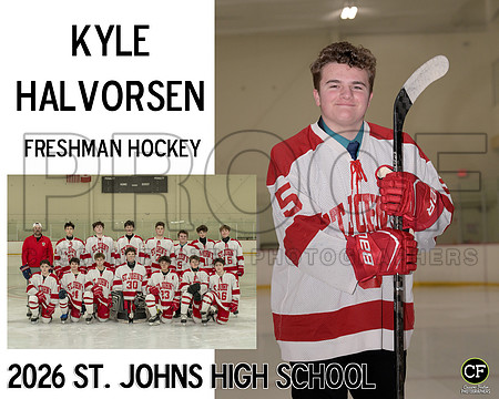 SJWinterTeams26 Freshman Hockey Halvorsen Kyle_ Team8x10 _ Sportsmate3(1)