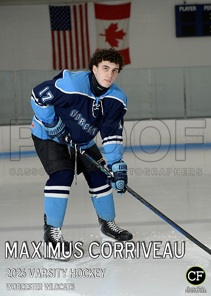 WorcWildcats26 Varsity Hockey Corriveau Maximus_ Team5x7 _ Individual2(1)