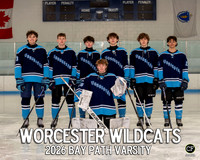 WorcWildcats26 BAY PATH VARSITY BAY PATH VARSITY _ Team8x10 _ Team3 white text(1)