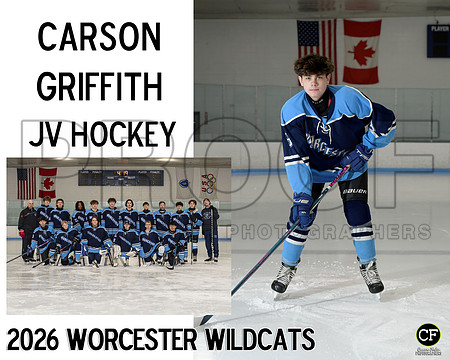 WorcWildcats26 JV Hockey Griffith Carson_ Team8x10 _ Sportsmate3(1)