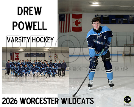 WorcWildcats26 Varsity Hockey Powell Drew_ Team8x10 _ Sportsmate3(1)