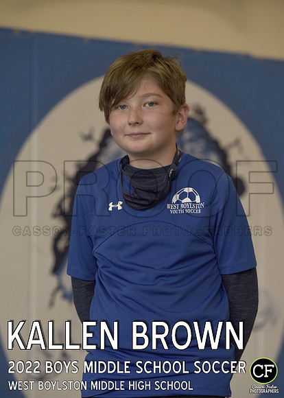 WB Fall Teams 2223 Boys Middle School Soccer Brown Kallen_ Team5x7 _ Individual2(1)