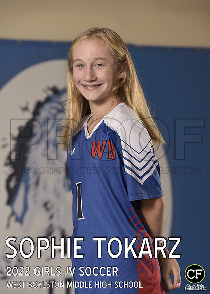 WB Fall Teams 2223 Girls JV Soccer Tokarz Sophie_ Team5x7 _ Individual2(1)