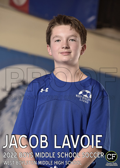 WB Fall Teams 2223 Boys Middle School Soccer Lavoie Jacob_ Team5x7 _ Individual2(1)