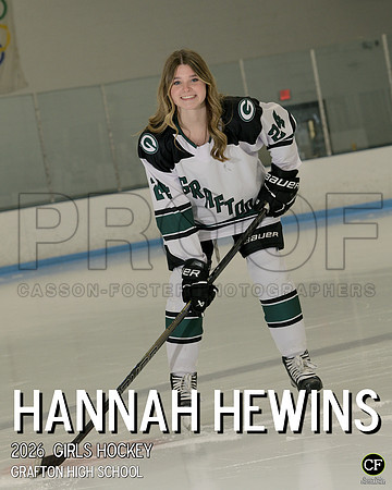 GHS Girls Hockey 26 GIRLS HOCKEY Hewins Hannah_ Team8x10 _ Individual 8x10(1)