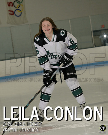 GHS Girls Hockey 26 GIRLS HOCKEY Conlon Leila_ Team8x10 _ Individual 8x10(1)