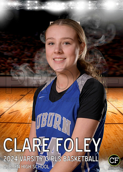 AHSWinterTeams2324 WEB Varsity Girls Basketball Foley Clare_ Team5x7 _ Individual2(1)