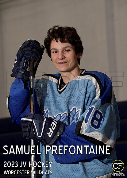 Worcester Wildcats Hockey 2223 JV Hockey Prefontaine Samuel_ Team5x7 _ Individual2(1)