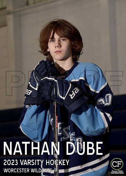 Worcester Wildcats Hockey 2223 Varsity Hockey Dube  Nathan_ Team5x7 _ Individual2(1)