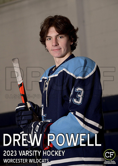 Worcester Wildcats Hockey 2223 Varsity Hockey Powell Drew_ Team5x7 _ Individual2(1)