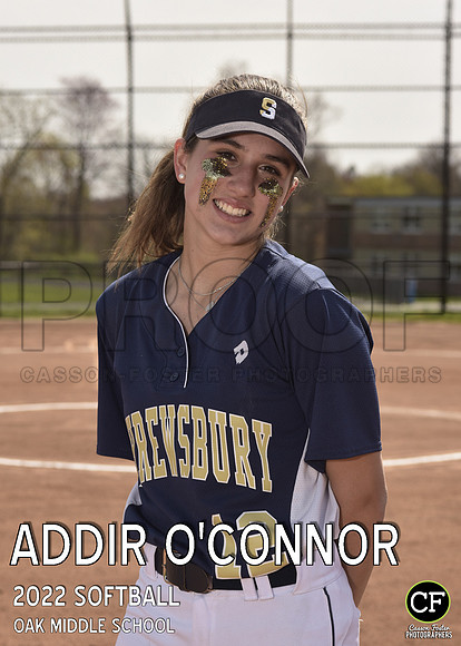 Oak Middle Spring Teams 2122 Softball O'Connor Addir_ Team5x7 _ Individual2(1)
