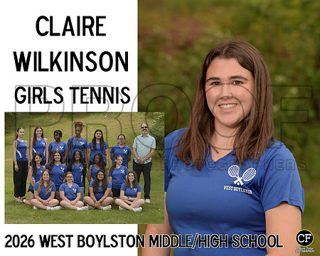 WB Spring Teams 26 Girls Tennis Wilkinson Claire_ Team8x10 _ Sportsmate3(1)