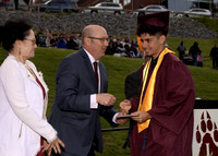 Receiving Diploma