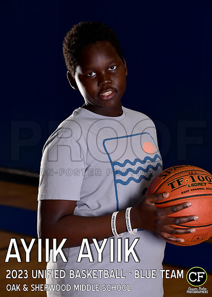 OAK SHERWOOD UNIFIED BBALL 2223 UNIFIED BASKETBALL - BLUE TEAM Ayiik Ayiik_ Team5x7 _ Individual2(1)