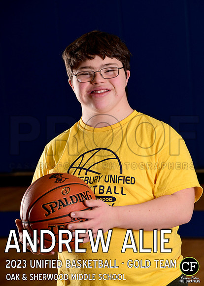 OAK SHERWOOD UNIFIED BBALL 2223 UNIFIED BASKETBALL - GOLD TEAM Alie Andrew_ Team5x7 _ Individual2(1)