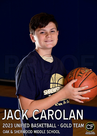 OAK SHERWOOD UNIFIED BBALL 2223 UNIFIED BASKETBALL - GOLD TEAM Carolan Jack_ Team5x7 _ Individual2(1)