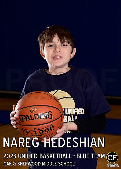 OAK SHERWOOD UNIFIED BBALL 2223 UNIFIED BASKETBALL - BLUE TEAM Hedeshian Nareg_ Team5x7 _ Individual2(1)