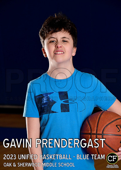 OAK SHERWOOD UNIFIED BBALL 2223 UNIFIED BASKETBALL - BLUE TEAM Prendergast Gavin_ Team5x7 _ Individual2(1)