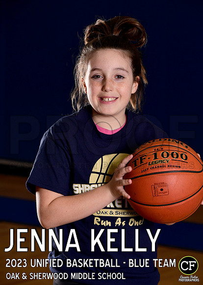 OAK SHERWOOD UNIFIED BBALL 2223 UNIFIED BASKETBALL - BLUE TEAM Kelly Jenna_ Team5x7 _ Individual2(1)