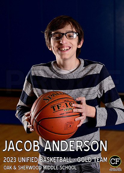 OAK SHERWOOD UNIFIED BBALL 2223 UNIFIED BASKETBALL - GOLD TEAM Anderson Jacob_ Team5x7 _ Individual2(1)