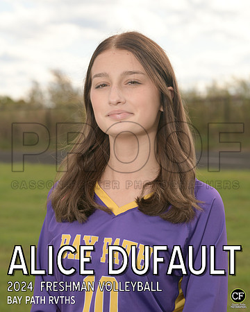 BPFallTeams2425WEB Freshman Volleyball Dufault Alice_ Team8x10 _ Individual 8x10(1)