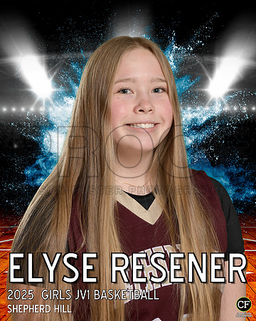 SH WINTER TEAMS 2425 GIRLS JV1 BASKETBALL Resener Elyse_ Team8x10 _ Individual 8x10(1)
