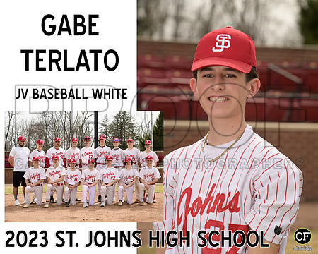 StJHigh Spring Teams 2223 JV Baseball White Terlato Gabe_ Team8x10 _ Sportsmate3(1)