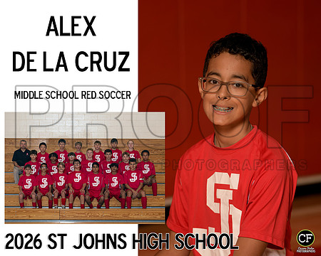 SJFallTeams26 Middle School Red Soccer De La Cruz Alex_ Team8x10 _ Sportsmate3(1)