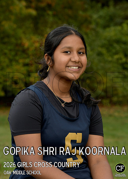 OakMiddleFallTeams26 Girls Cross Country Koornala Gopika Shri Raj_ Team5x7 _ Individual2(1)