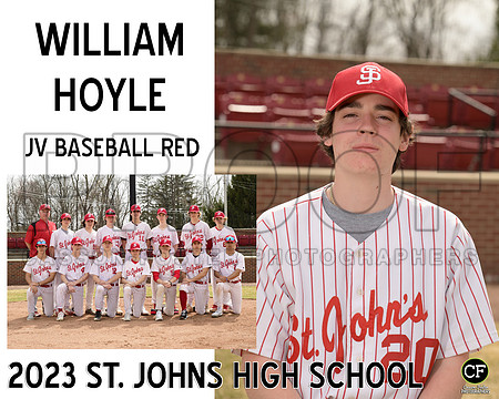 StJHigh Spring Teams 2223 JV Baseball Red Hoyle William_ Team8x10 _ Sportsmate3(1)