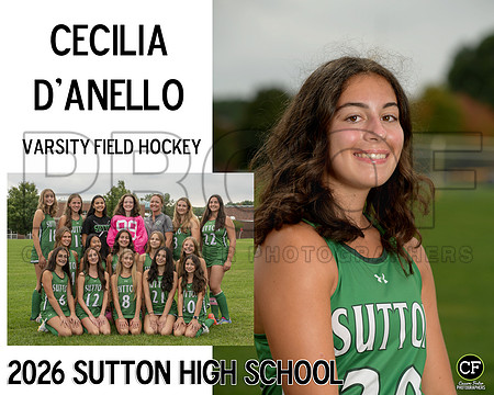 SuttonHighFallTeams26 Varsity Field Hockey D'Anello Cecilia_ Team8x10 _ Sportsmate3(1)