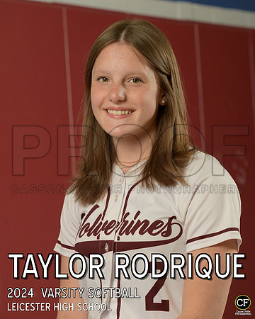 LHS Spring Teams 24 Varsity Softball Rodrique Taylor_ Team8x10 _ Individual 8x10(1)