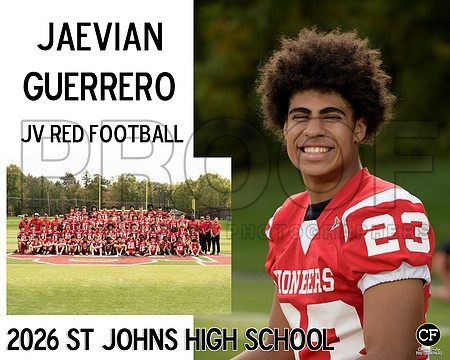SJFallTeams26 JV Red Football Guerrero Jaevian_ Team8x10 _ Sportsmate3(1)