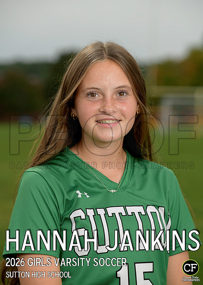 SuttonHighFallTeams26 Girls Varsity Soccer Jankins Hannah_ Team5x7 _ Individual2(1)