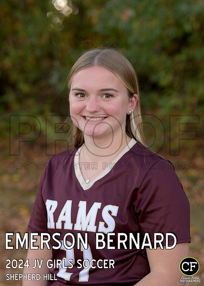 SH Fall Teams 2425 WEB JV Girls Soccer Bernard Emerson_ Team5x7 _ Individual2(1)