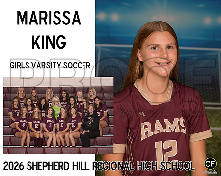 SH Fall Teams 26 Girls Varsity Soccer King Marissa_ Team8x10 _ Sportsmate3(1)