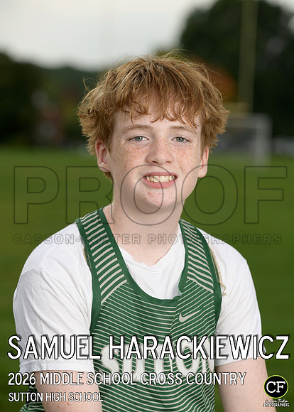SuttonHighFallTeams26 Middle School Cross Country Harackiewicz Samuel_ Team5x7 _ Individual2(1)
