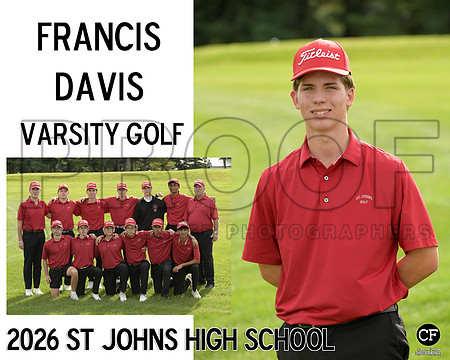 SJFallTeams26 Varsity Golf Davis Francis_ Team8x10 _ Sportsmate3(1)