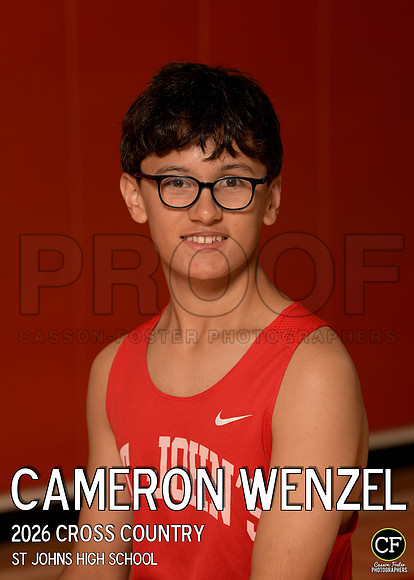 SJFallTeams26 Cross Country Wenzel Cameron_ Team5x7 _ Individual2(1)