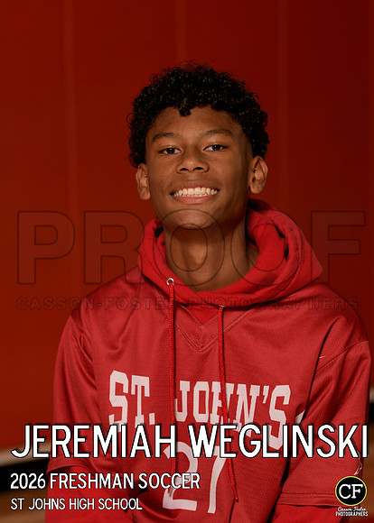 SJFallTeams26 Freshman Soccer Weglinski Jeremiah_ Team5x7 _ Individual2(1)
