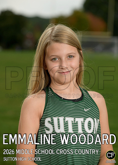 SuttonHighFallTeams26 Middle School Cross Country Woodard Emmaline_ Team5x7 _ Individual2(1)