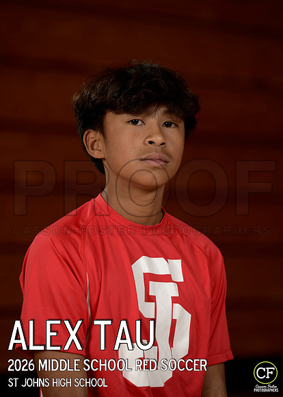 SJFallTeams26 Middle School Red Soccer Tau Alex_ Team5x7 _ Individual2(1)