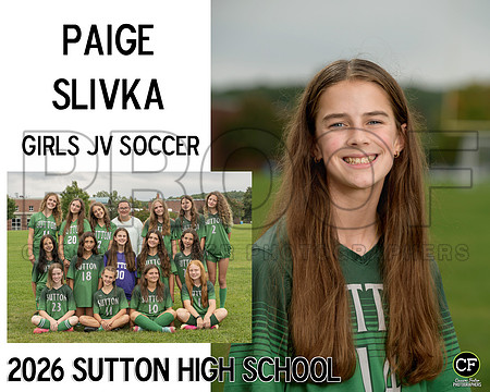 SuttonHighFallTeams26 Girls JV Soccer Slivka Paige_ Team8x10 _ Sportsmate3(1)