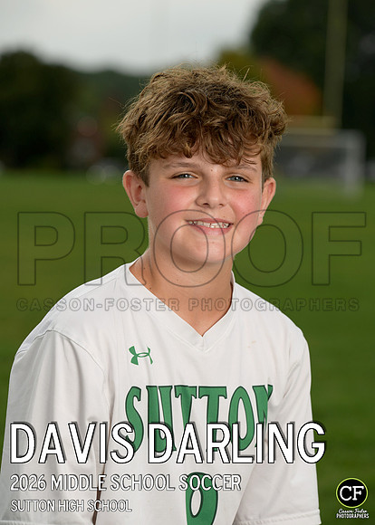 SuttonHighFallTeams26 Middle School Soccer Darling Davis_ Team5x7 _ Individual2(1)