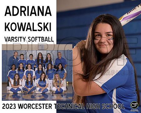 WT Spring Teams 2223 Varsity Softball Kowalski Adriana_ Team8x10 _ Sportsmate2(1)