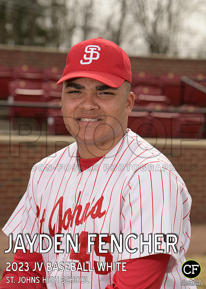 StJHigh Spring Teams 2223 JV Baseball White Fencher Jayden_ Team5x7 _ Individual2(1)