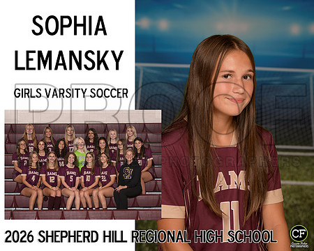 SH Fall Teams 26 Girls Varsity Soccer Lemansky Sophia_ Team8x10 _ Sportsmate3(1)