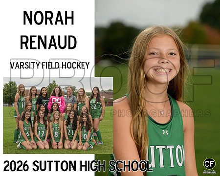 SuttonHighFallTeams26 Varsity Field Hockey Renaud Norah_ Team8x10 _ Sportsmate3(1)